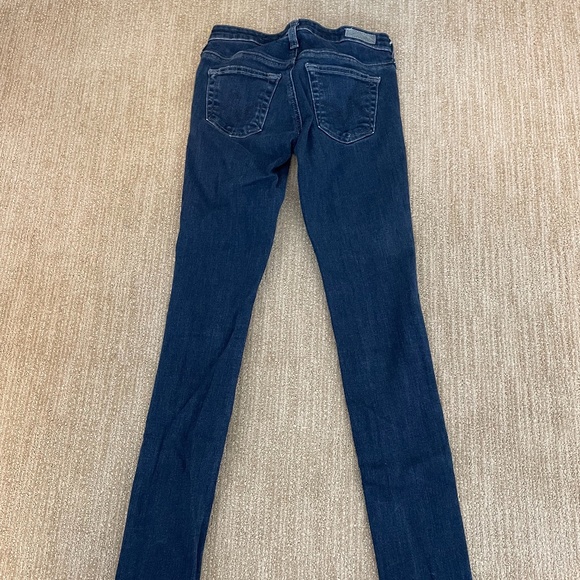 AG The Legging Super Skinny Jeans Dark Wash 24R - Picture 4 of 10